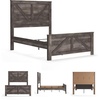 image:imageSignature Design by Ashley Wynnlow Queen 4 Poster Bed FrameGrey