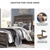 image:imageSignature Design by Ashley Wynnlow Queen 4 Poster Bed FrameGrey