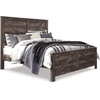 image:imageSignature Design by Ashley Wynnlow Queen 4 Poster Bed FrameGrey