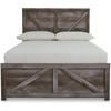 image:imageSignature Design by Ashley Wynnlow Queen 4 Poster Bed FrameGrey