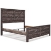 image:imageSignature Design by Ashley Wynnlow Queen 4 Poster Bed FrameGrey