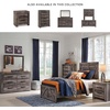 image:imageSignature Design by Ashley Wynnlow Queen 4 Poster Bed FrameGrey