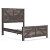 image:imageSignature Design by Ashley Wynnlow Queen 4 Poster Bed FrameGrey