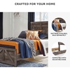 image:imageSignature Design by Ashley Wynnlow Queen 4 Poster Bed FrameGrey
