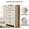 image:imageSignature Design by Ashley Wynnlow Wide 6 Drawer Bedroom Dresser Gray159D x 343W x 542H 5 Drawers