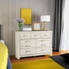image:imageSignature Design by Ashley Wynnlow Wide 6 Drawer Bedroom Dresser Gray159D x 613W x 428H 7 Drawers