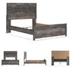 image:imageSignature Design by Ashley Wynnlow Wide 6 Drawer Bedroom Dresser GrayQueen