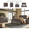 image:imageSignature Design by Ashley Wynnlow Wide 6 Drawer Bedroom Dresser GrayQueen