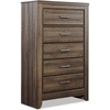 image:imageSignature Design by Ashley 5 Drawer Chest of DrawersWarm Brown