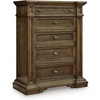 image:imageSignature Design by Ashley 5Drawer Dresser Chest of Drawers Brown