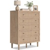 image:imageSignature Design by Ashley 6 Drawer Bedroom Dresser Light Oak CieldenLight Brown