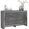 image:imageSignature Design by Ashley 6 Drawer Dresser Master Bedroom Grey DresserGrey