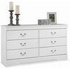 image:imageSignature Design by Ashley 6 Drawer White Dresser for Bedroom AnarasiaWhite