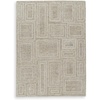 image:imageSignature Design by Ashley 8x10 Area Rug Gray Ivory Wool Tufted Rug52 x 7 Rectangular