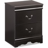 image:imageSignature Design by Ashley Alisdair 2 Drawer Nightstand Reddish BrownBlack