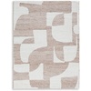 image:imageSignature Design by Ashley Area Rug Modern Abstract 5x7 BeigeBrown51 x 611 Rectangular