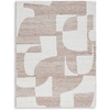 image:imageSignature Design by Ashley Area Rug Modern Abstract 5x7 BeigeBrown78 x 910 Rectangular
