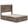 image:imageSignature Design by Ashley Baystorm 6 Drawer Bedroom Dresser Smoky GrayBrown