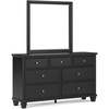 image:imageSignature Design by Ashley Bedroom Black Dresser with MirrorBlack