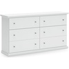 image:imageSignature Design by Ashley Bostwick Shoals Childrens Traditional 6 Drawer Dresser WhiteBeige