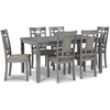 image:imageSignature Design by Ashley Caitbrook 7Piece Dining Set Gray WashLight Gray