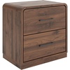 image:imageSignature Design by Ashley Chadworth Contemporary 2Drawer Nightstand Warm Brown