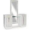 image:imageSignature Design by Ashley Chalanna Contemporary 3Drawer Vanity White amp Clear
