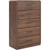 image:imageSignature Design by Ashley Corlay Tall 5 Drawer Dresser Chest Walnut
