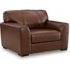 image:imageSignature Design by Ashley Creazzo Oversized Brown Leather Accent ChairOversized Chair