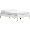 image:imageSignature Design by Ashley Deanlow Full Platform Bed Frame No Box Spring Required Engineered Wood and Laminate MidCentury Modern Furniture for Bedrooms Honey BrownLight Beige