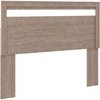 image:imageSignature Design by Ashley Flannia Modern Platform Headboard ONLY Full Grayish BrownBeige
