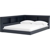 image:imageSignature Design by Ashley Full Bookcase Storage Floor Bed Frame Navy Blue