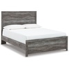image:imageSignature Design by Ashley Full Sleigh Bed Cottage White FinishDark Gray