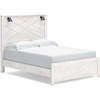 image:imageSignature Design by Ashley Gerridan Kids Full Size White Bed FrameWhiteBlack