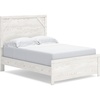 image:imageSignature Design by Ashley Gerridan Kids Full Size White Bed FrameWhiteGray