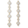 image:imageSignature Design by Ashley Harriswood Art Deco Accent Mirror Set of 2 Gold