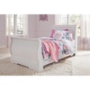 image:imageSignature Design by Ashley Huey Vineyard Traditional Queen Sleigh Headboard ONLY BlackWhite