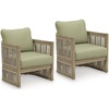 image:imageSignature Design by Ashley Kelp Quill Outdoor Lounge Chair Set of 2