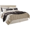 image:imageSignature Design by Ashley King Panel Headboard Only WhitewashKing