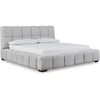 image:imageSignature Design by Ashley King Upholstered Bed Frame Light GrayCalifornia King