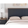 image:imageSignature Design by Ashley Landocken Twin Panel Headboard Slate BlueQueen