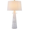 image:imageSignature Design by Ashley Laurellen Alabaster Table Lamp Dual Pull ChainWhite
