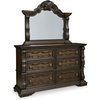 image:imageSignature Design by Ashley Maylee 6 Drawer Dresser with Mirror Dark BrownDark Brown
