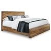 image:imageSignature Design by Ashley Panel Bed Frame Dressonni Queen Sheesham WoodQueen Panel Bed