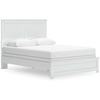 image:imageSignature Design by Ashley Queen Panel Bed White Bostwick Shoals