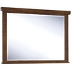 image:imageSignature Design by Ashley Ralene MidCentury Modern 47 x 31 Bedroom Mirror Medium Brown