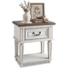 image:imageSignature Design by Ashley Realyn 24in French Country 1Drawer NightstandChipped White