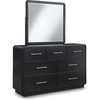 image:imageSignature Design by Ashley Rowanbeck 7 Drawer Bedroom Dresser and MirrorDresser and Mirror