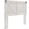 image:imageSignature Design by Ashley Shawburn Queen Headboard Only Whitewash