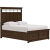 image:imageSignature Design by Ashley Taffenbrook Queen Panel Storage Bed BrownMedium Brown